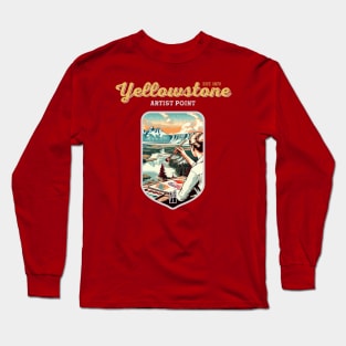 USA - NATIONAL PARK - YELLOWSTONE - Yellowstone Artists Point - 5 Long Sleeve T-Shirt